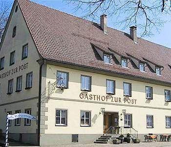 Hotel Gasthof Zur Post Wolfegg Kültér fotó